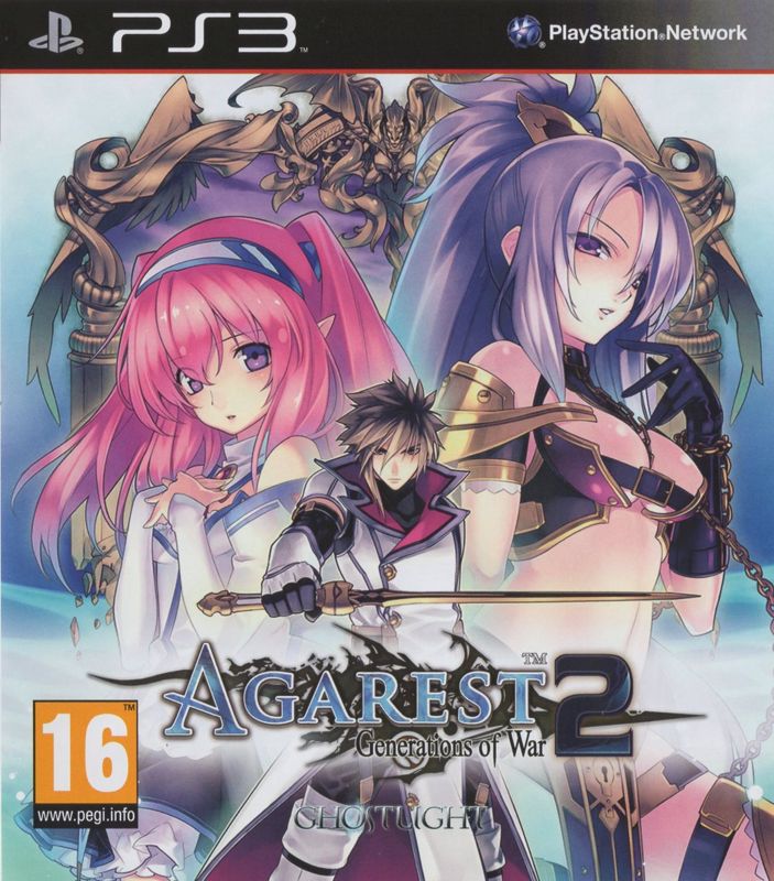 Record of Agarest War 2 box art for Playstation 3